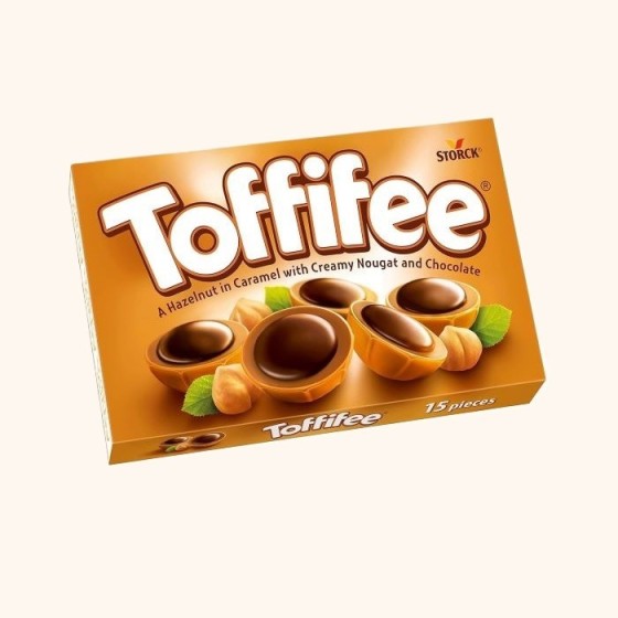 شکلات تافی فی ، روکش کارامل و مغز شکلات تافی 200گرم آلمان