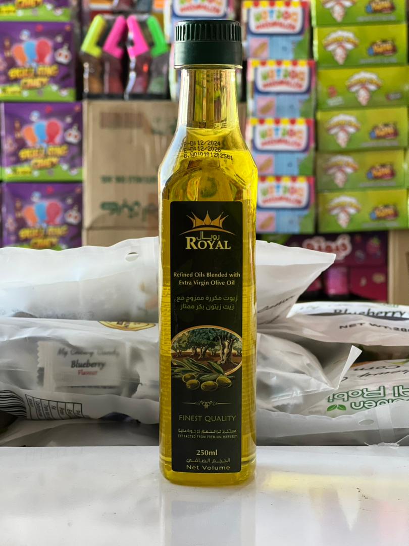 روغن زیتون  250میلی لیتر پلاستیک مارک رویال اصلی