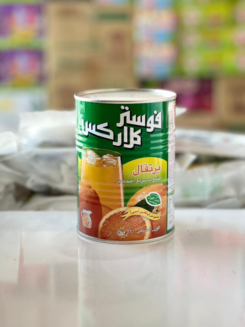 پودر شربت فوستر کلارکس طعم پرتقال  900گرم