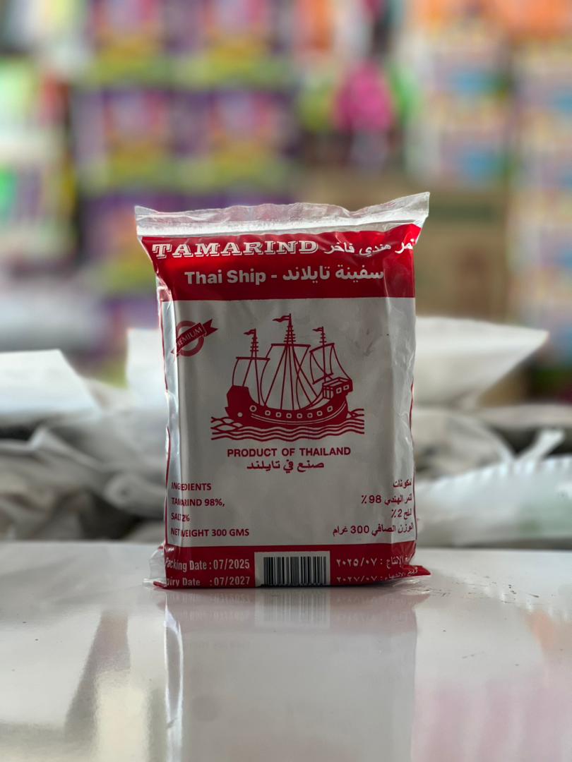 تمر هندی کشتی هسته دار 300گرم اصلی