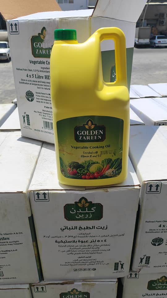 روغن مایع پنج لیتر مارک گلدن زرین کیفیت فوق العاده