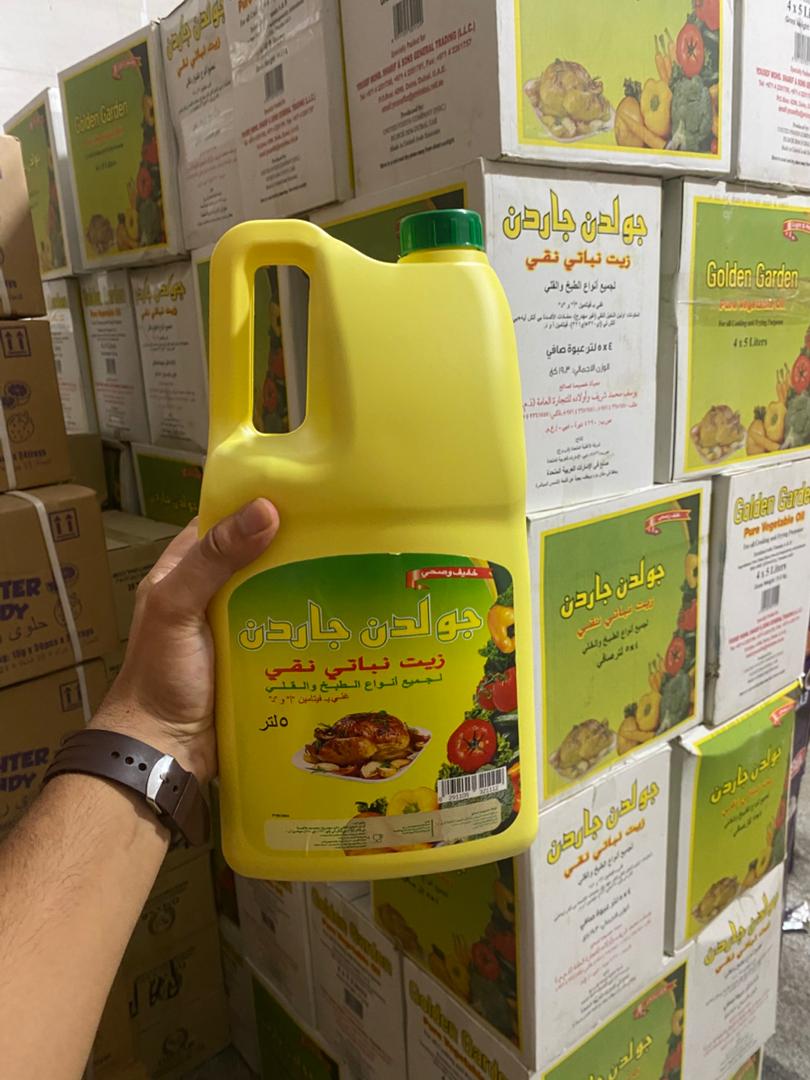 روغن مایع پنج لیتر مارک گلدن گاردن کیفیت فوق العاده 6/2028